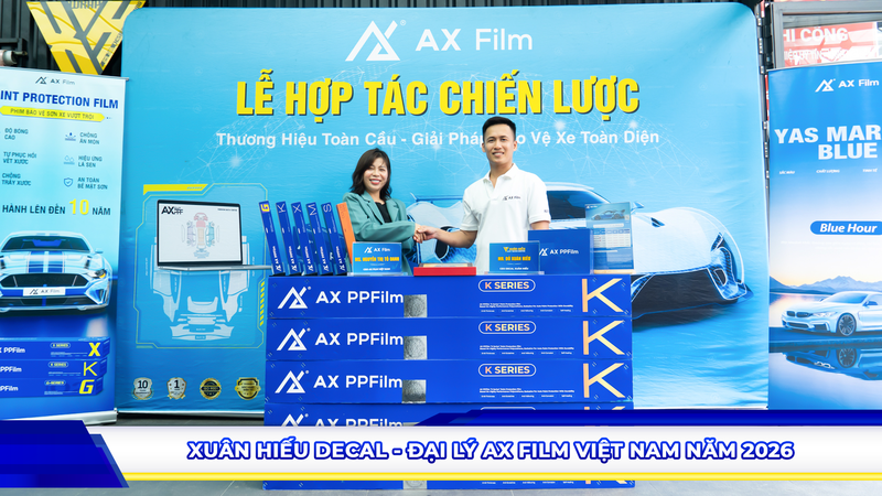 Xuân Hiếu Decal - Đại Lý AX Film Việt Nam năm 2026